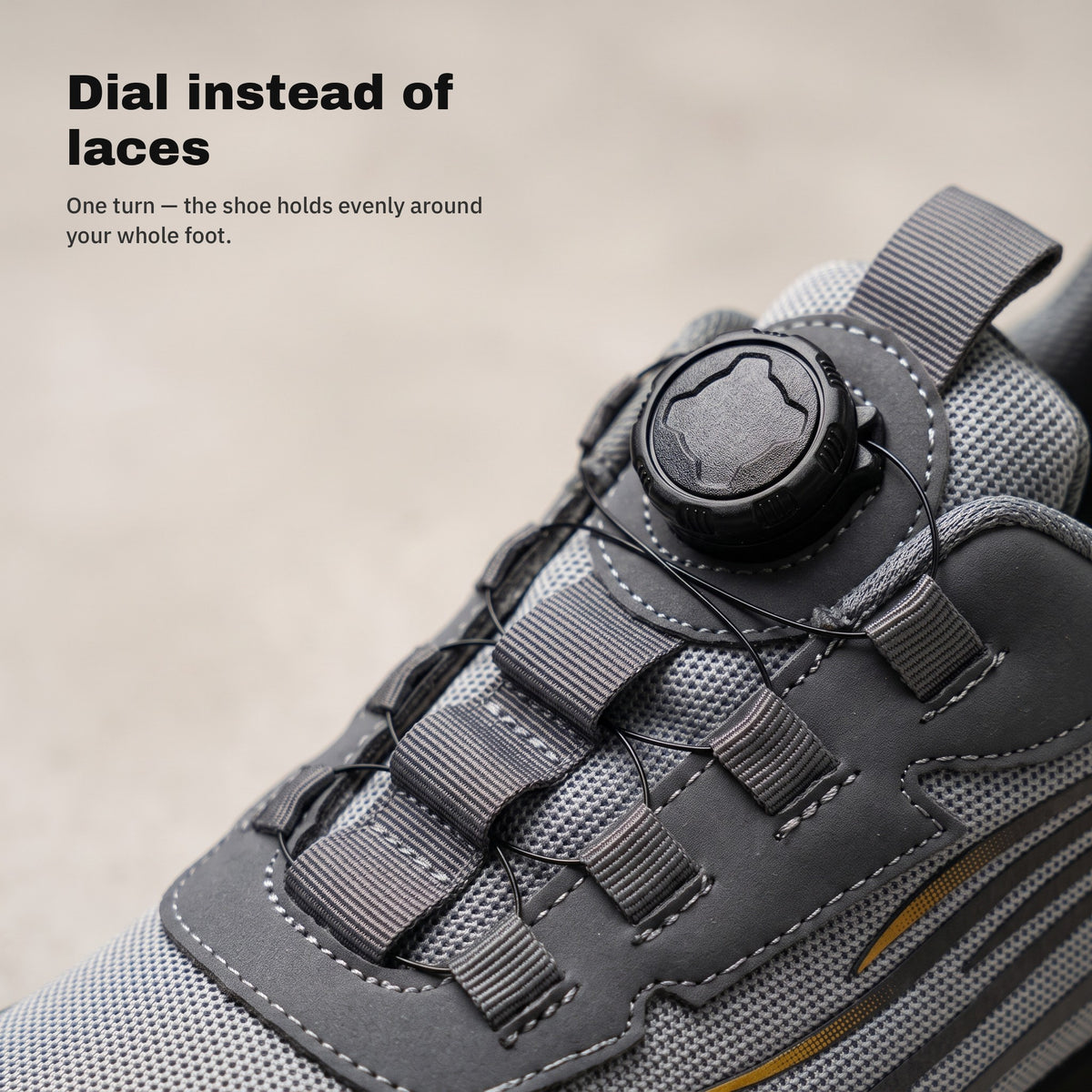 Dial instead of laces — SZYCHTA PRO AIR Grey