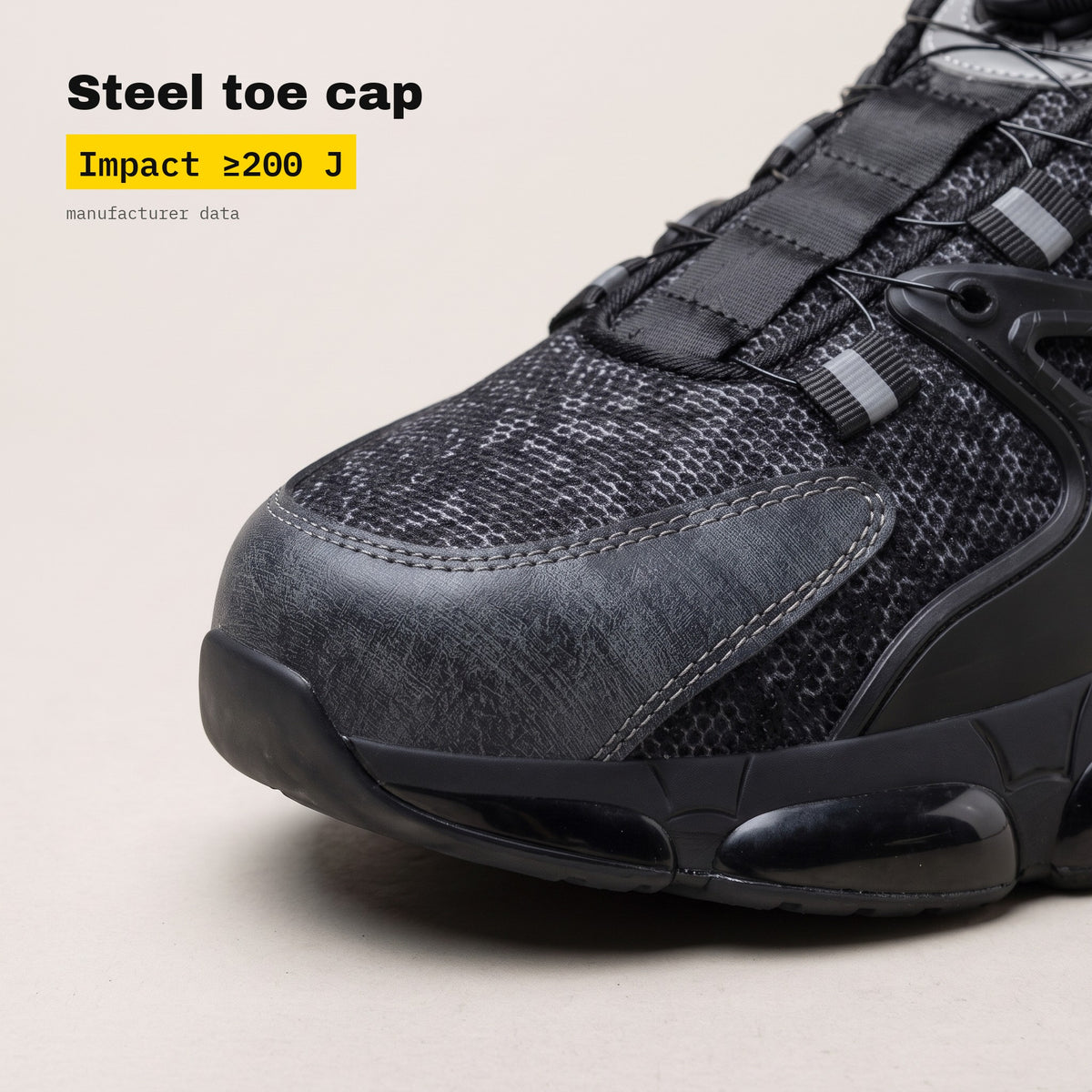 SZYCHTA PRO ONE steel toe cap — impact ≥200 J (manufacturer data)