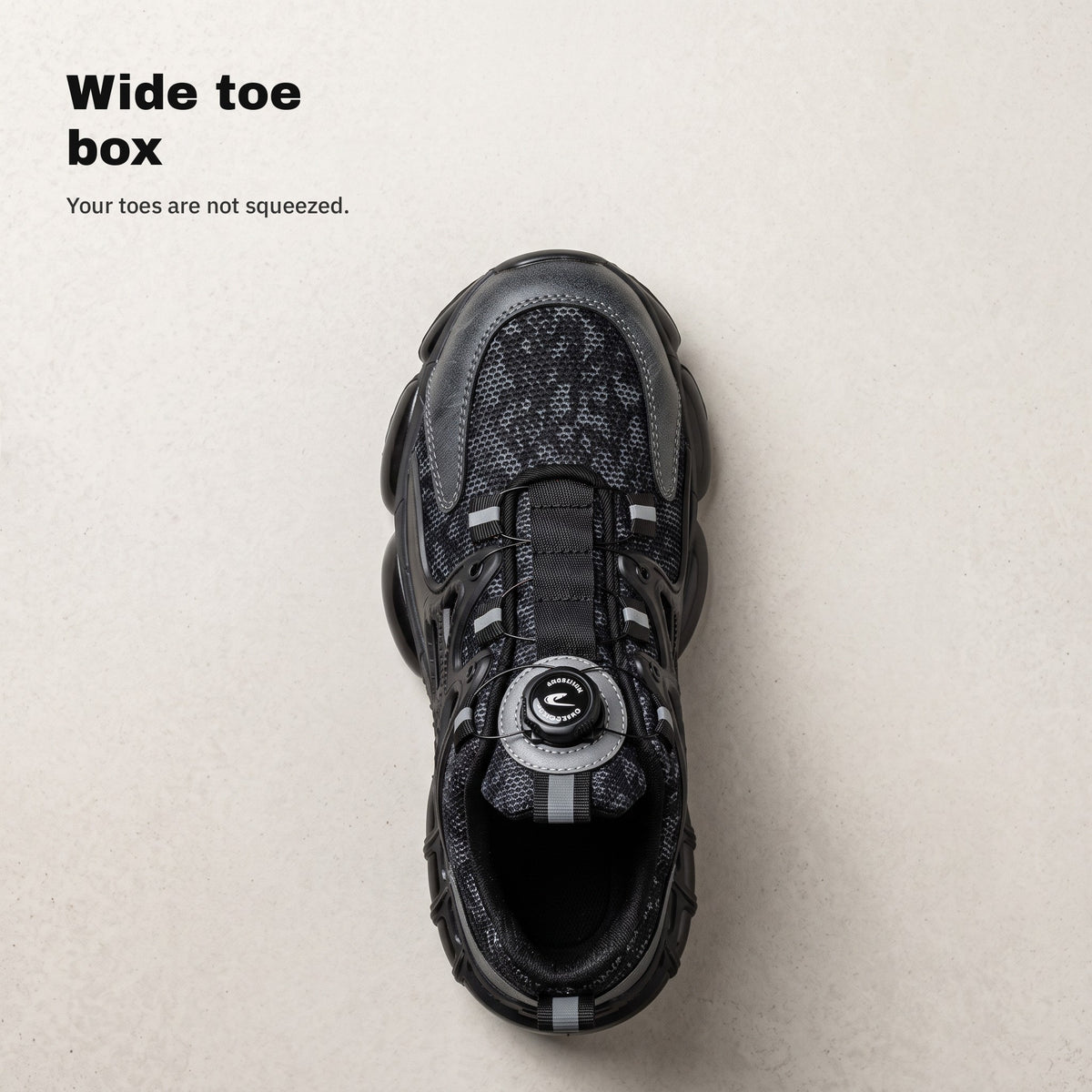 Wide toe box — top view of SZYCHTA PRO ONE