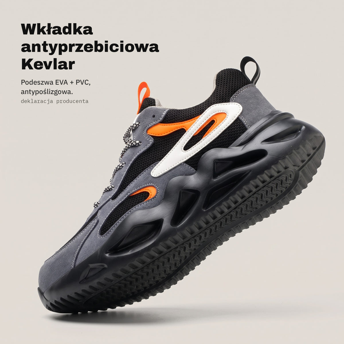 TITAN — wkładka Kevlar i podeszwa antypoślizgowa